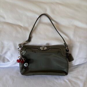 Coach Turn Lock Wristlet